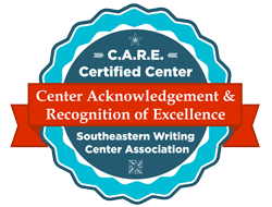Center Acknowledgement & Recognition of Excellence badge