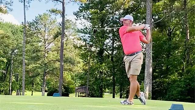Jonathan Shuskey on the golf course