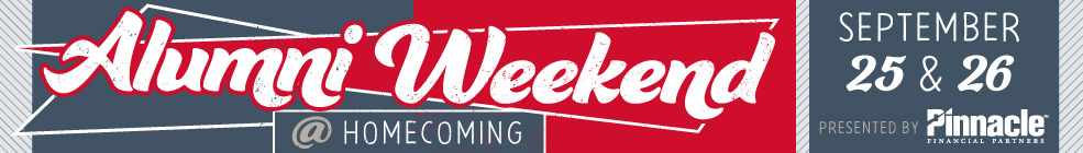 Alumni Weekend at Homecoming September 25 & 26